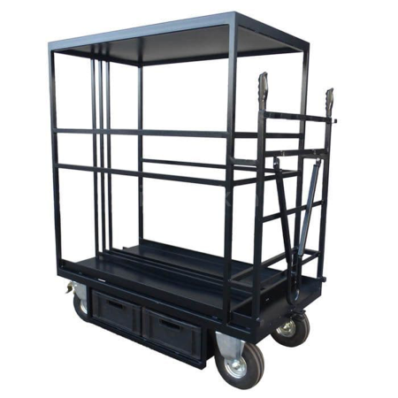 4×4 Flag Cart with 2 Euro Crates _1