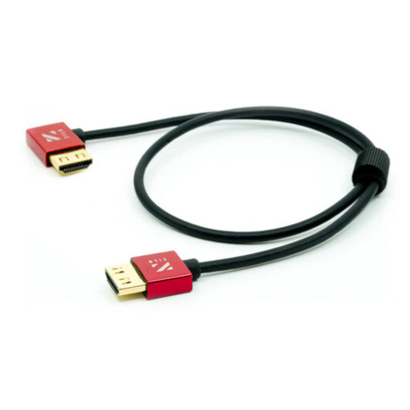 ZILR 8Kp60 50cm (Full to Right Angle Full) Hyper Thin High Speed HDMI Secure Cable with Ethernet_1