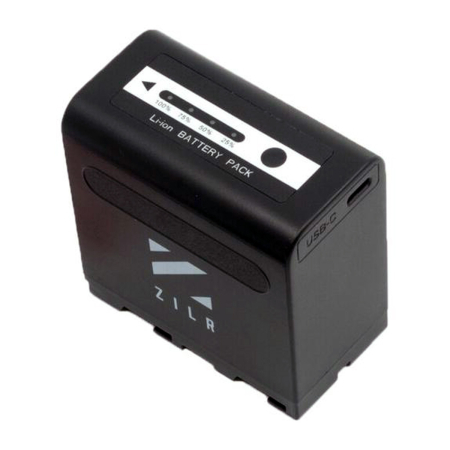 ZILR NP-F970 Battery with USB Type-C PD 20W_1