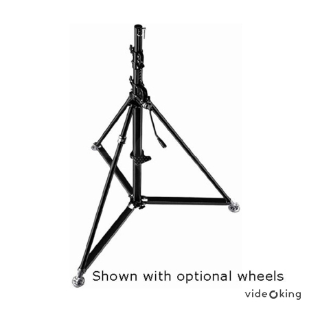 Manfrotto Black Stainless Steel Super Wind Up Stand