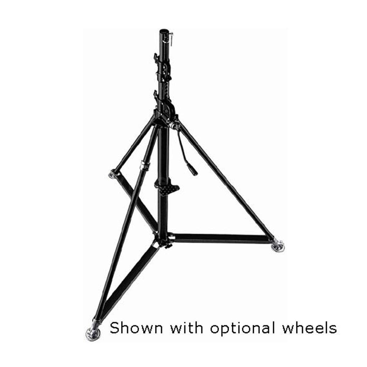 Manfrotto Black Stainless Steel Super Wind Up Stand