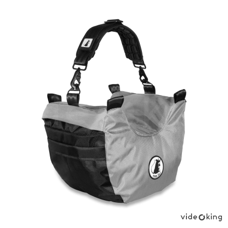 Medium Saddle Bag V4 Platinum Grey