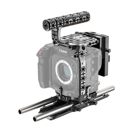 Wooden Camera Elite Accessory System for Canon EOS C80 (V-Mount)