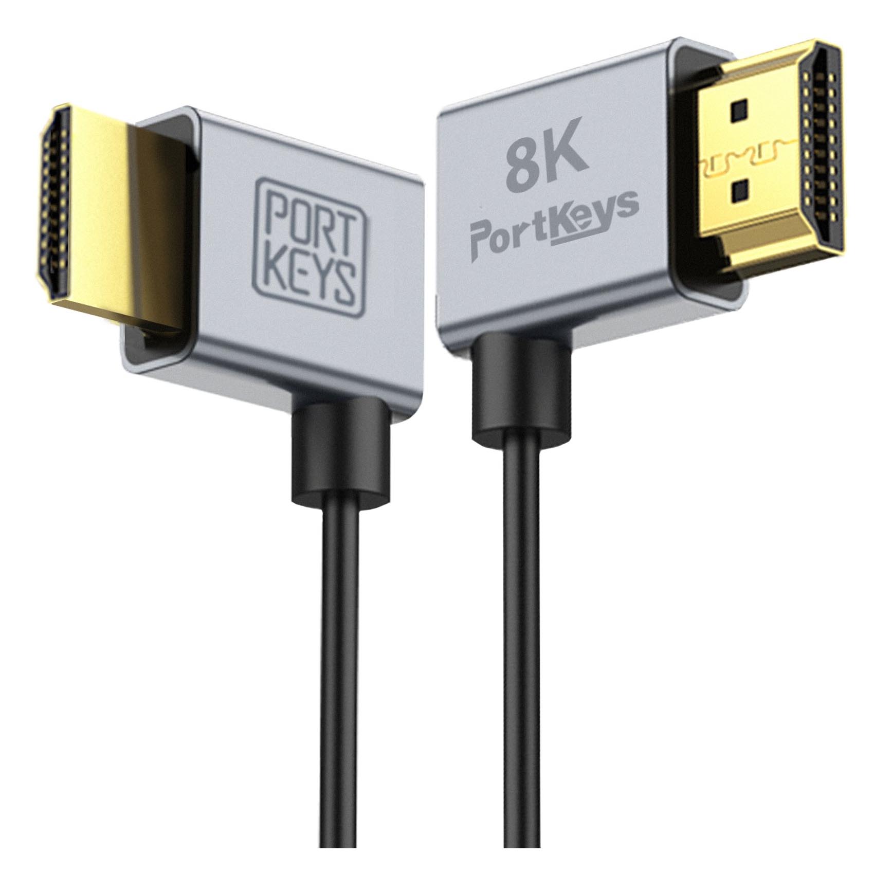 PortKeys – 8K HDMI Type A to A – 30cm