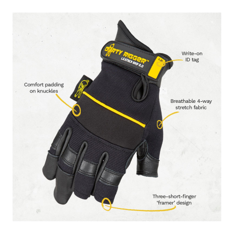Leather Grip 3.0 Glove-1